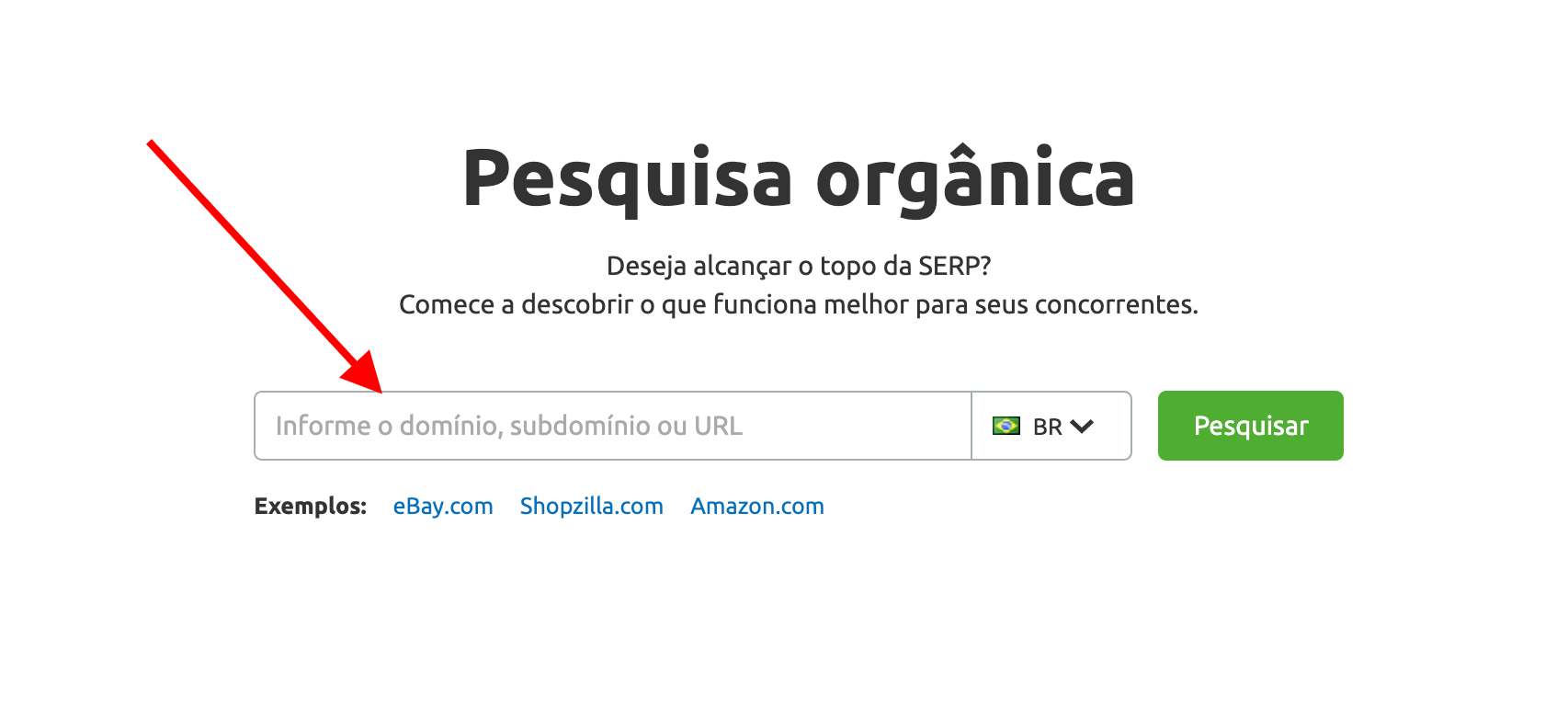 SEMrush Pesquisa Orgânica