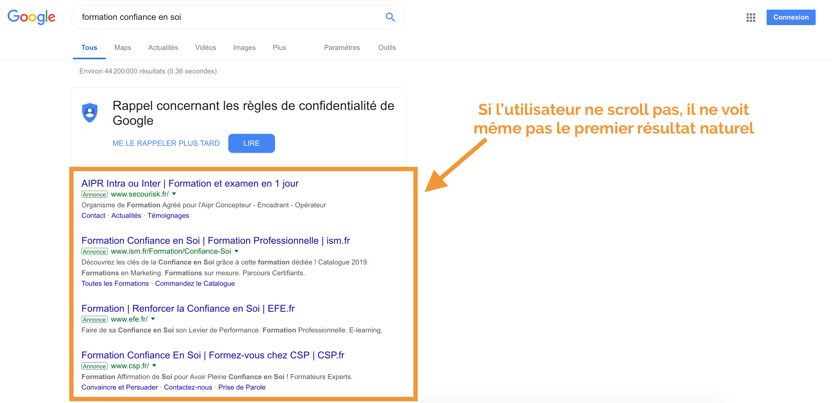 trouver des mots-clés pertinents en 2019 GoogleAds