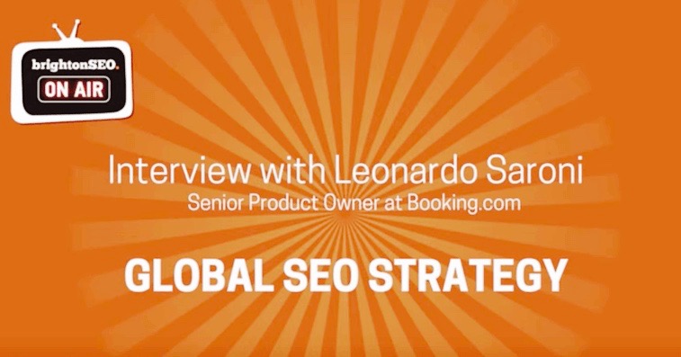 BrightonSEO: Leonardo Saroni