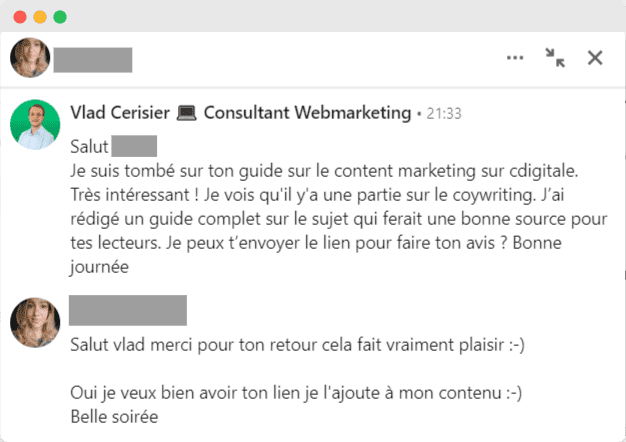 linkedin contact