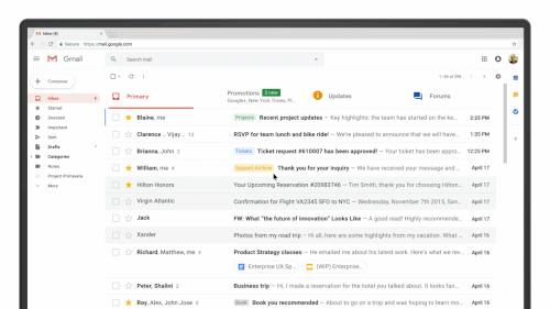 gmail manage subscriptions