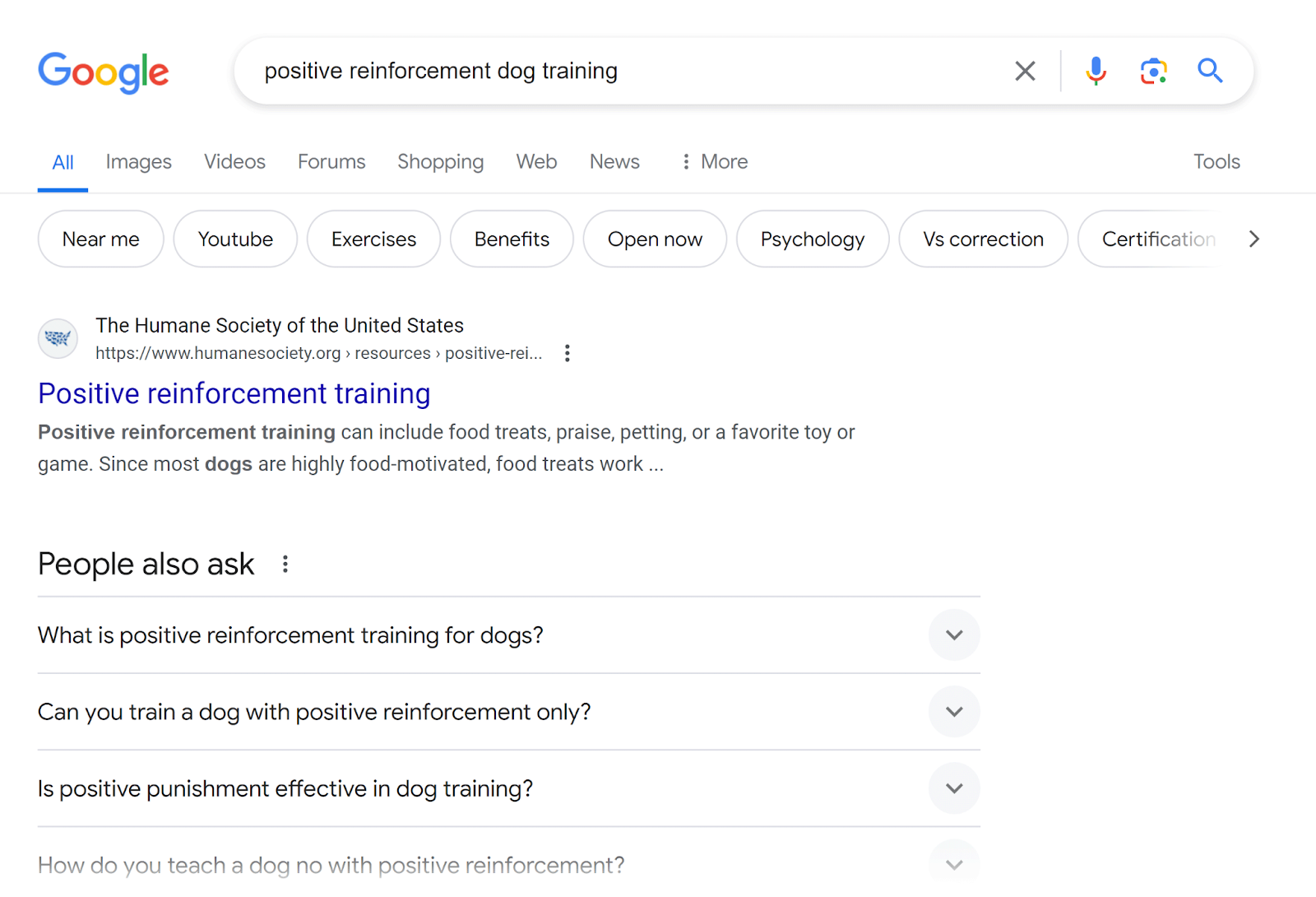 Google hunt  results leafage   for 'positive reinforcement canine  training'