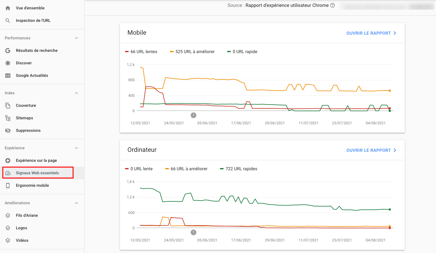 google search console