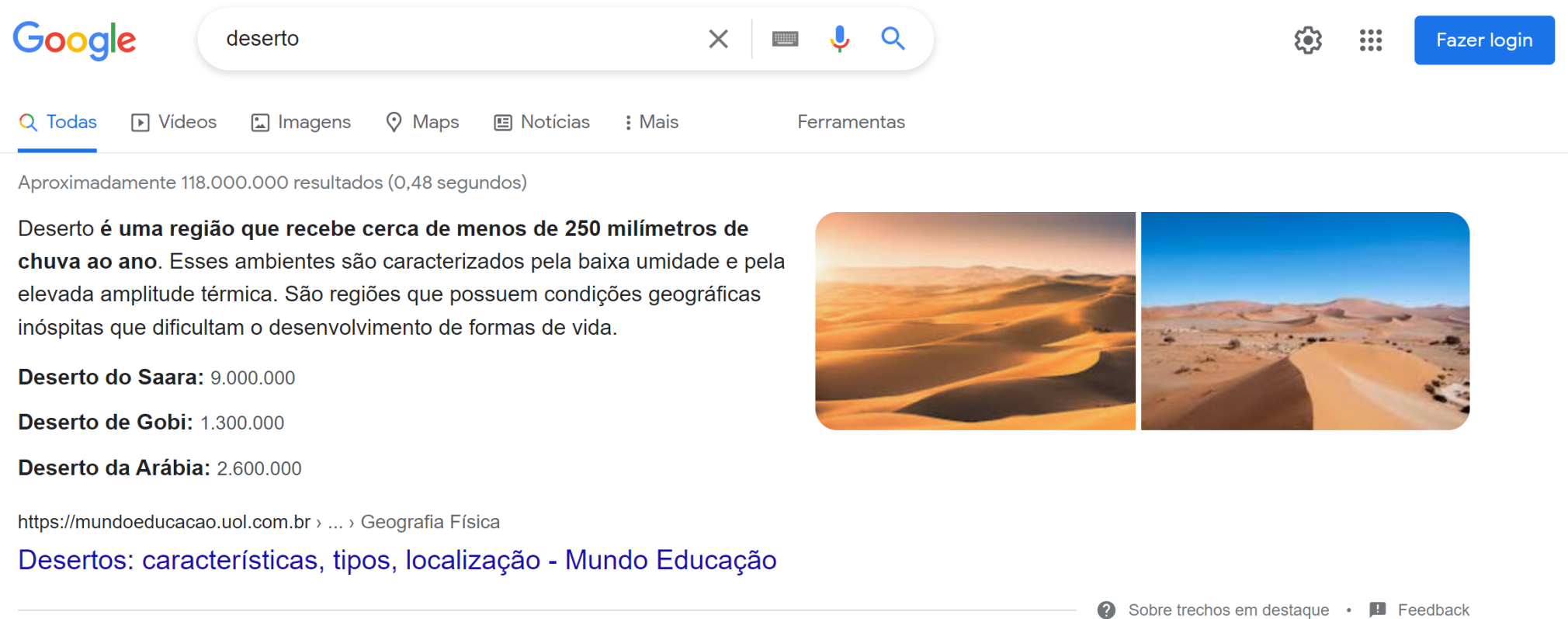 o que são palavras-chave - exemplo Google pesquisa ampla