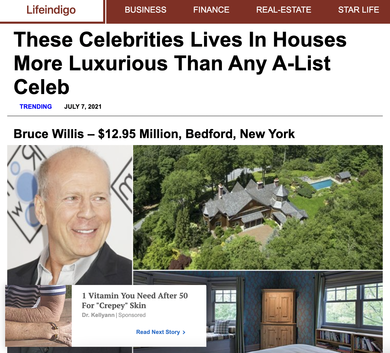 "These Celebrities Lives In Houses More Luxurious Than Any A-List Celeb" article