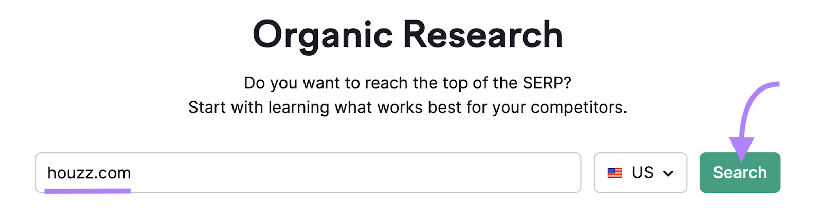 Organic Research tool