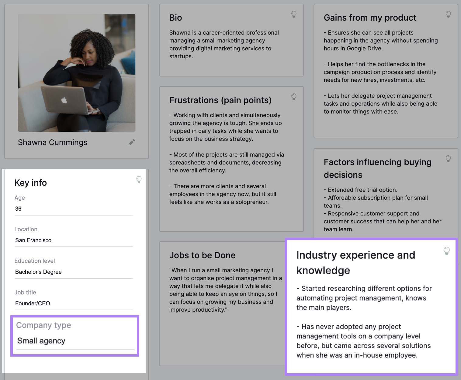 What is a customer profile? Guide, examples, and templates