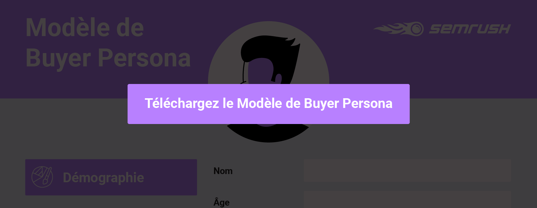 téléchargez le modèle de buyer persona