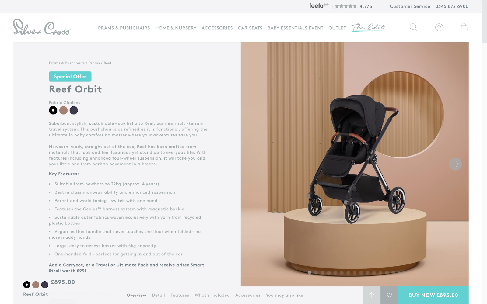 Louis Vuitton's Product Page – 530 of 1077 Product Page Examples