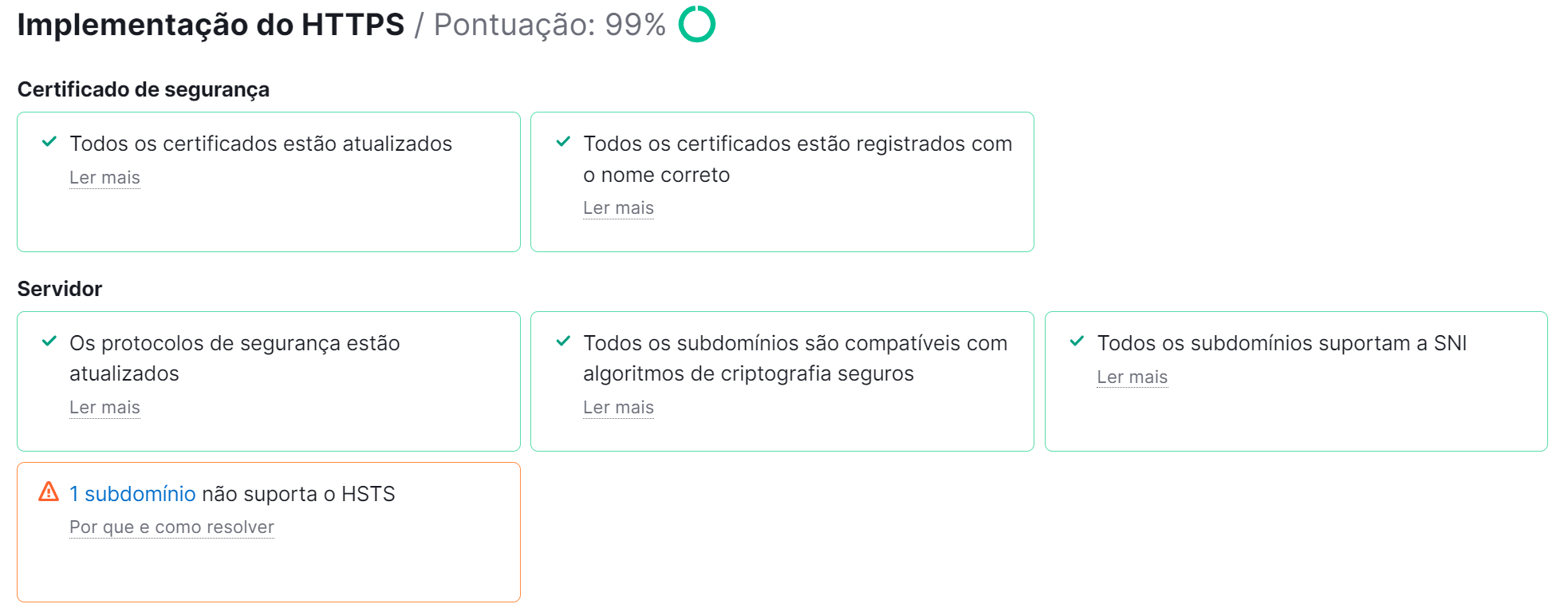 auditoria do site - https