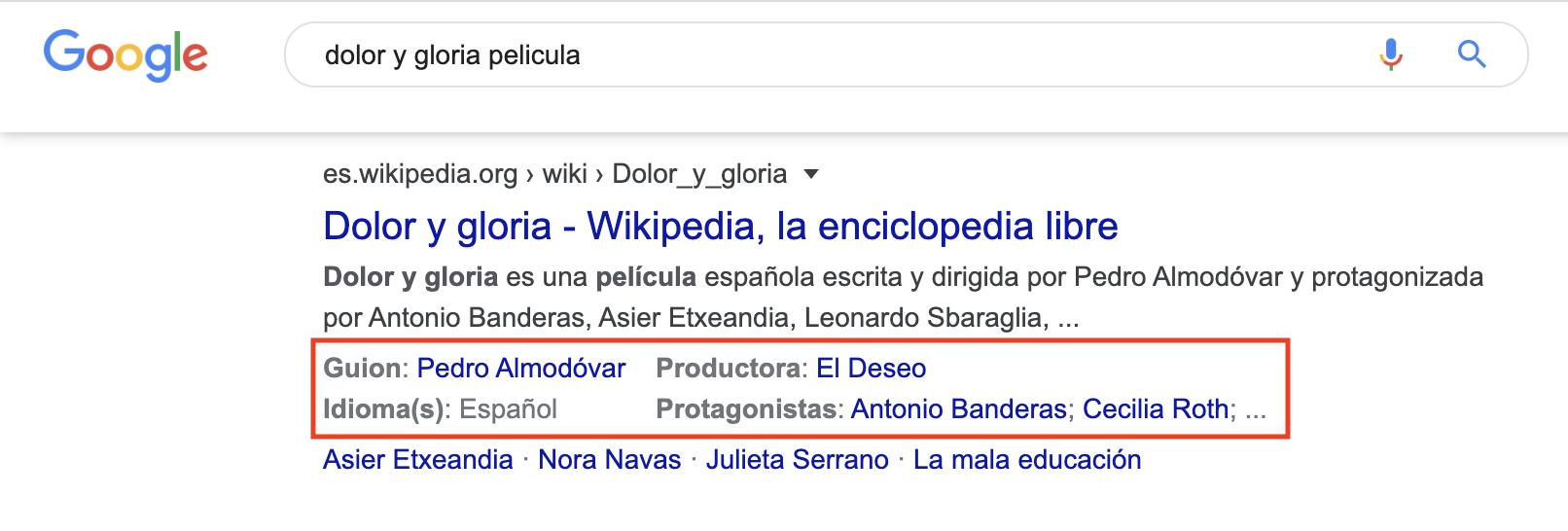 Qué es Schema - Ejemplo de trabajo creativo