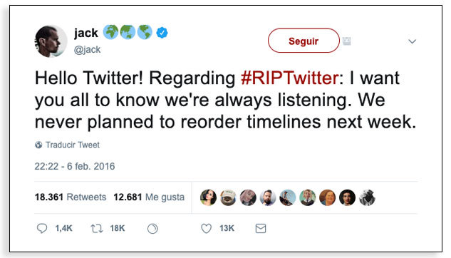 Usuarios de redes sociales - #RIPTwitter