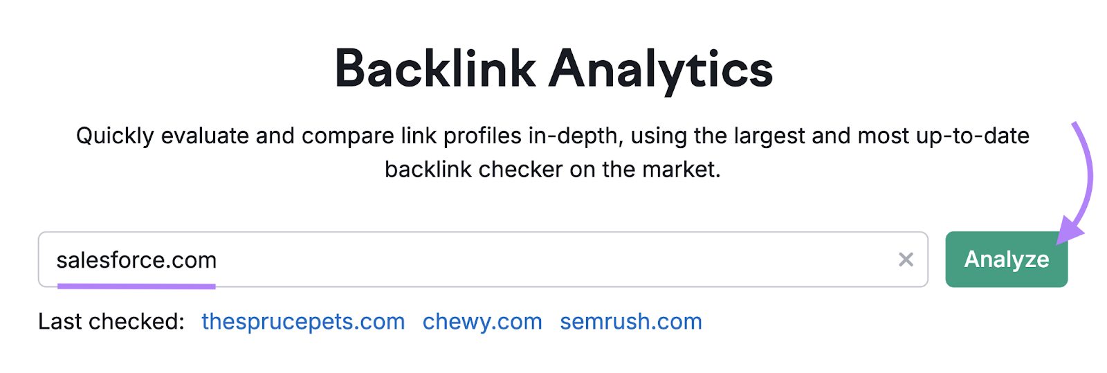 saas domain entered into tool