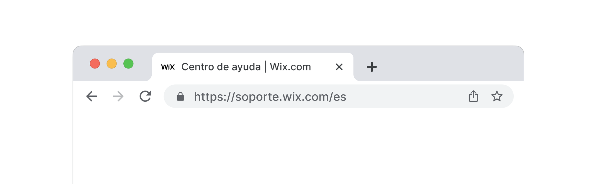 Subdominio de Wix de soporte