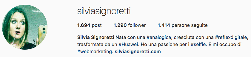 Consigli di Instagram marketing dagli esperti: Silvia Signoretti