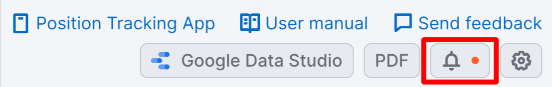 position hunt notifications doorbell is highlighted