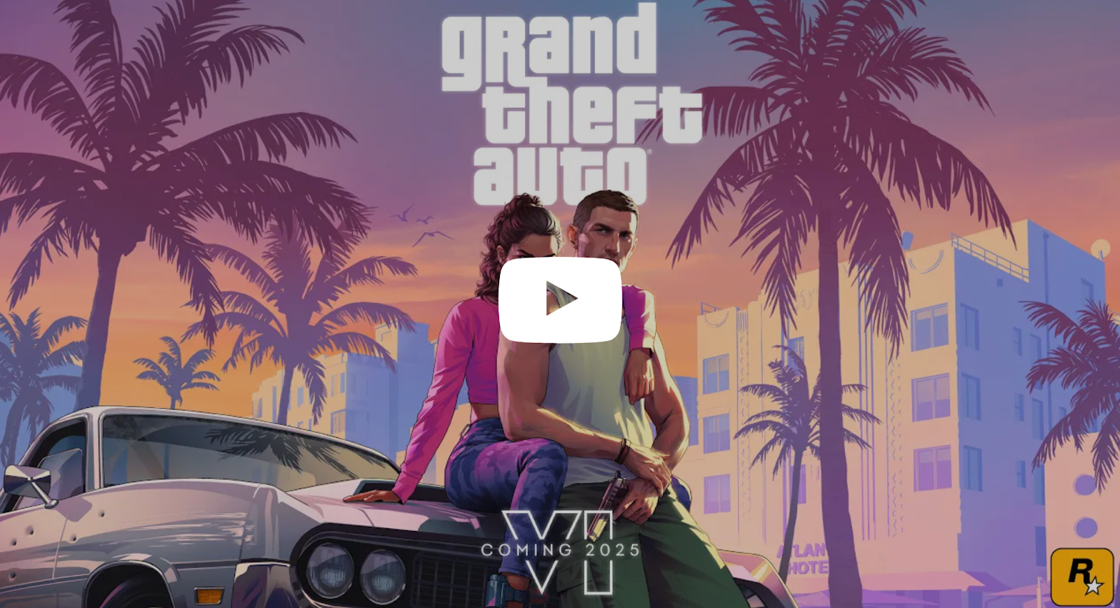 The Grand Theft Auto VI trailer thumbnail