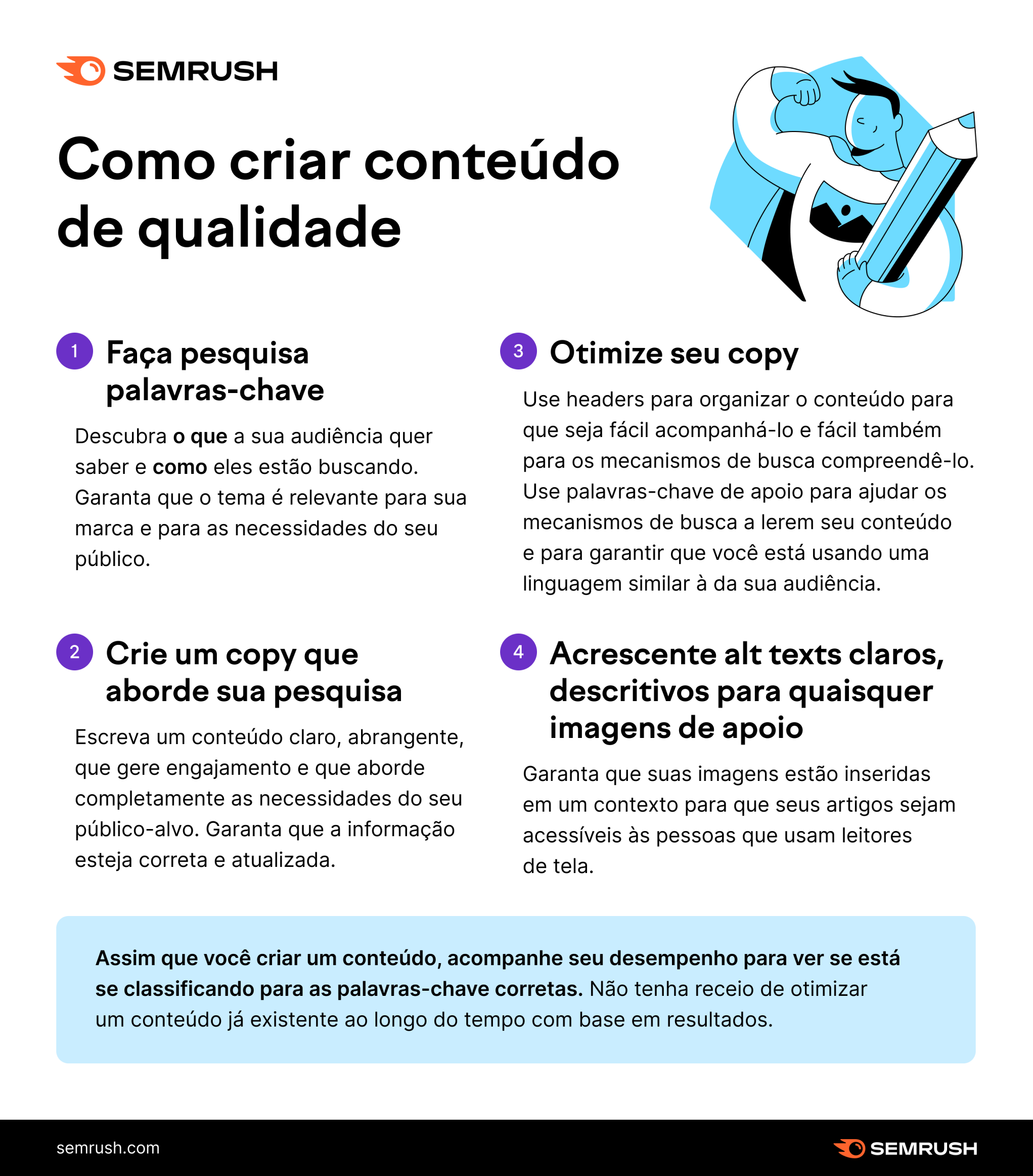 como criar conteúdo de qualidade