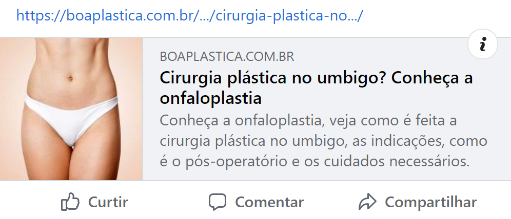 crie trechos de redes sociais atraentes 3 exemplo de publicação no facebook sem open graph