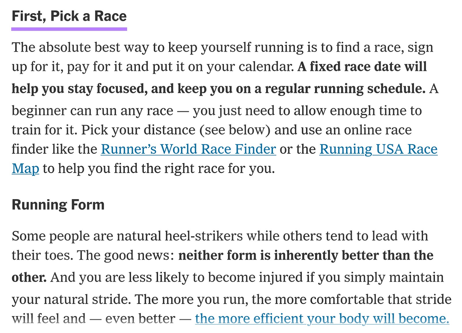 “First, Pick a Race” subheading