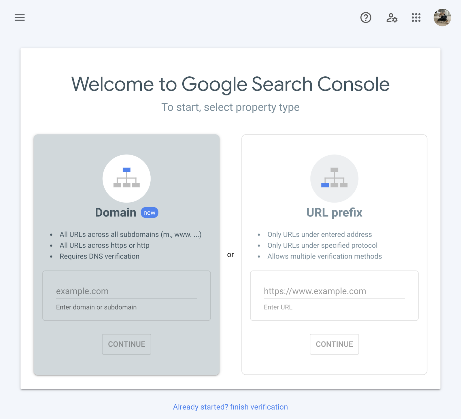 New deals google console