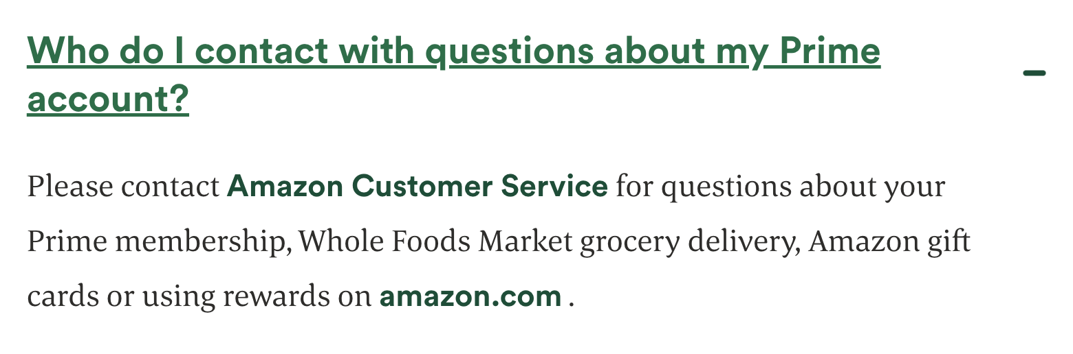 amazon whole foods question