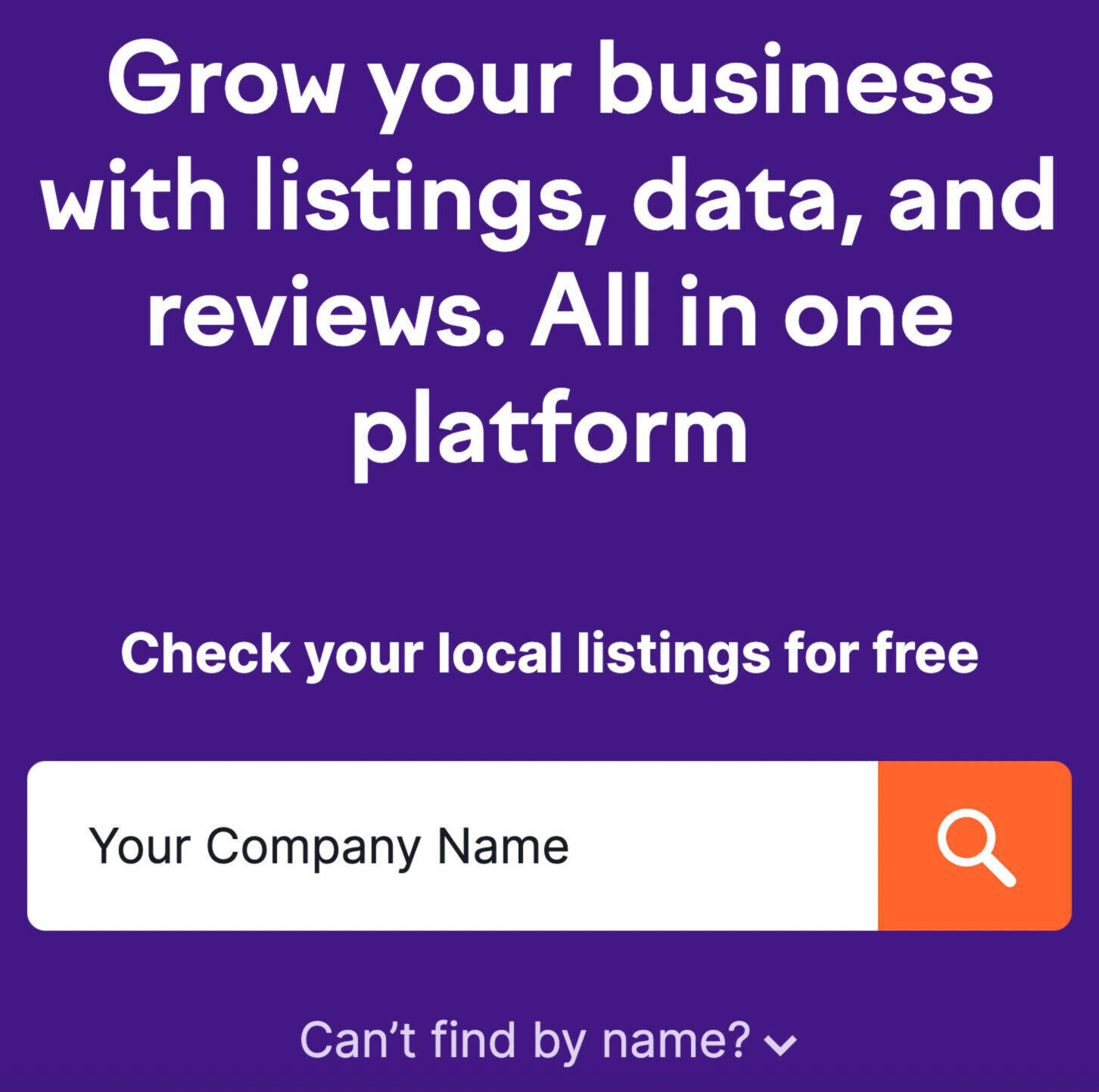 listing management tool