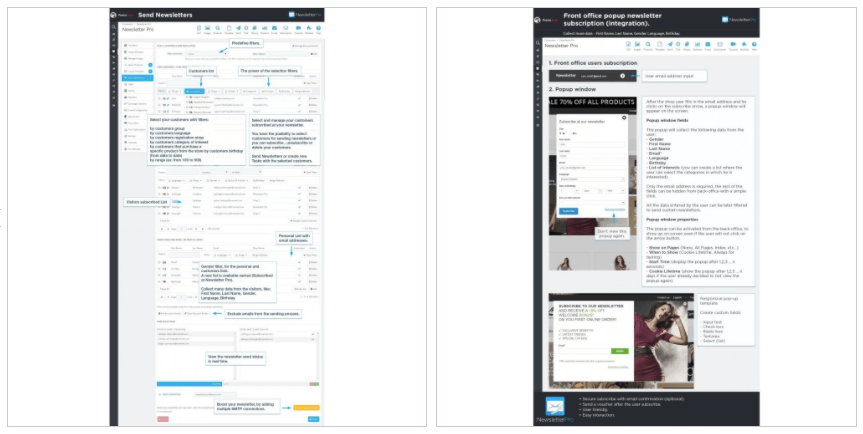 Modulo Prestashop Newsletter Pro