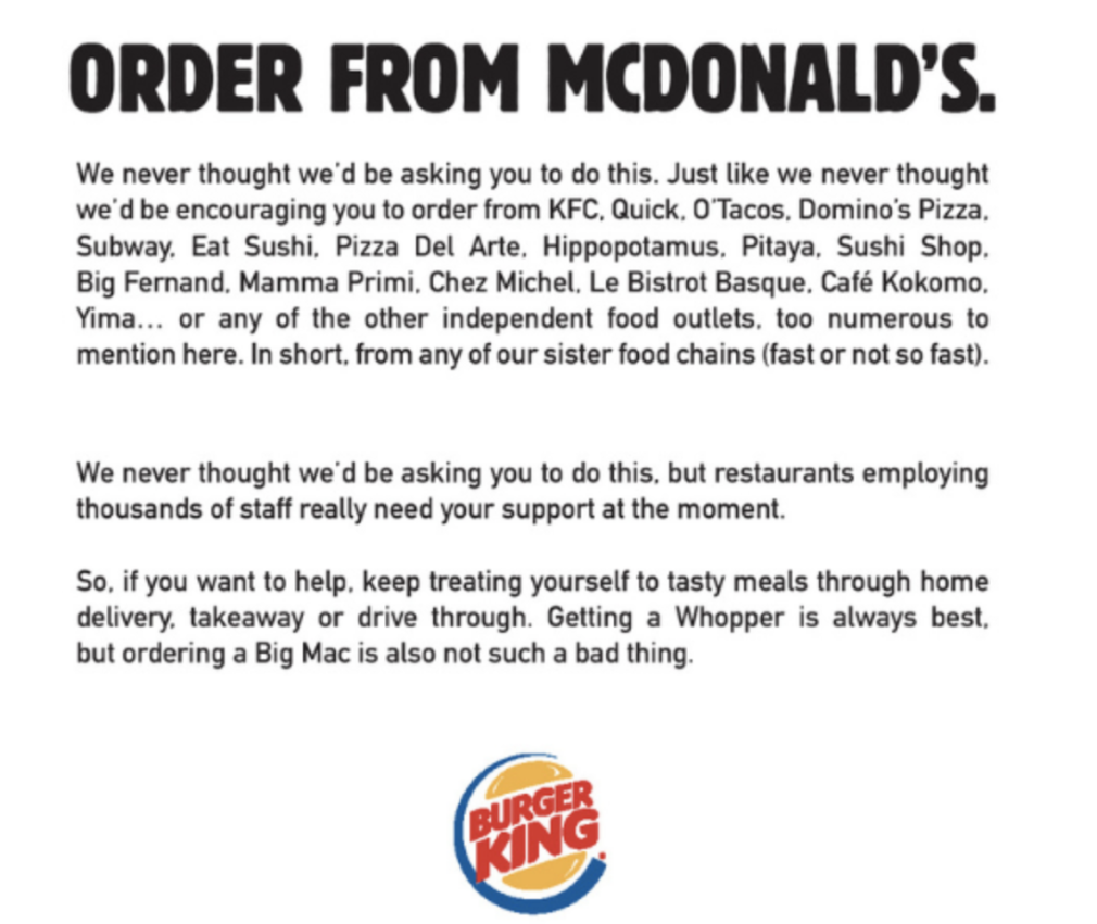 Content marketing examples - Burger King