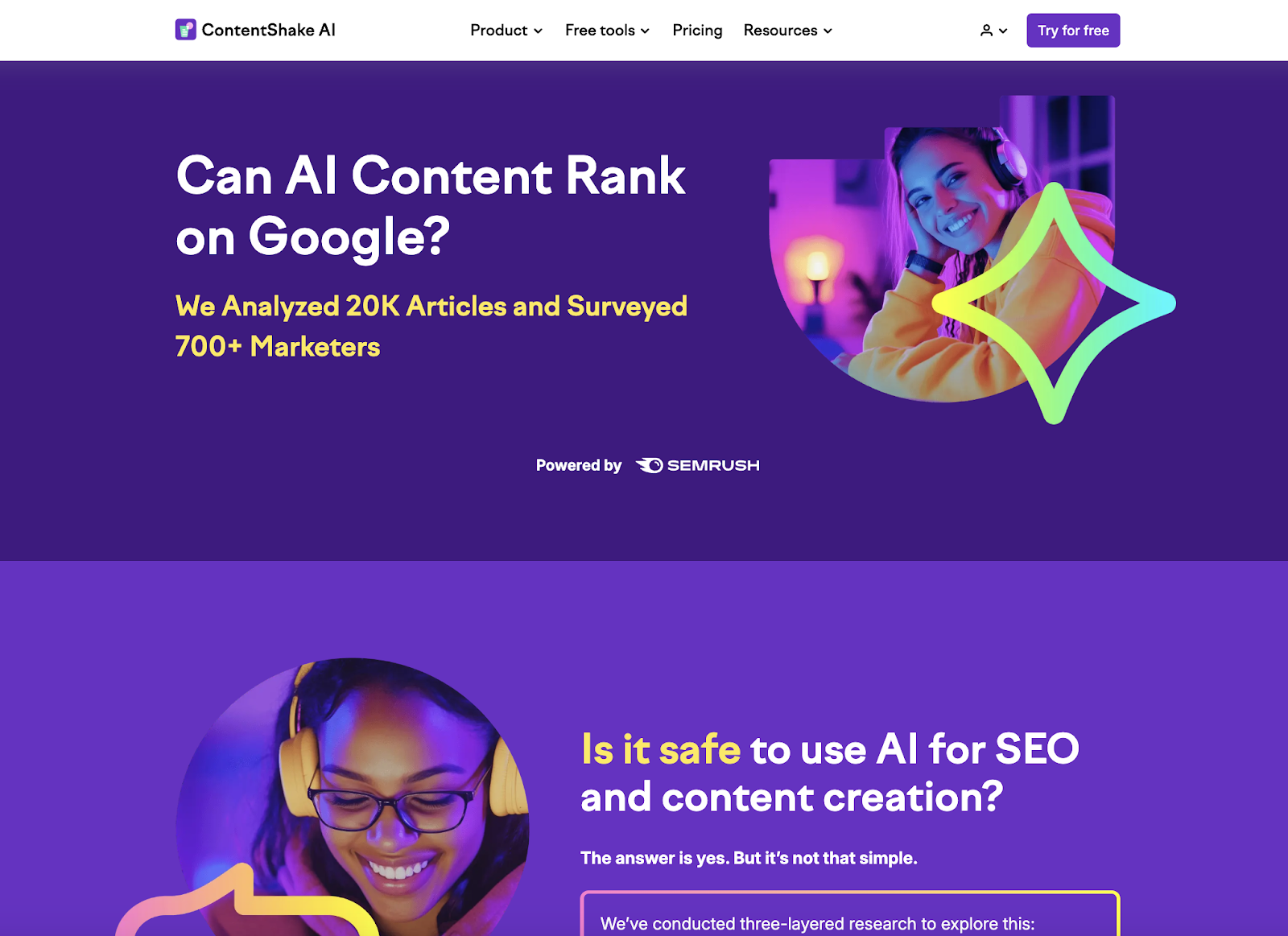 Can AI content rank on Google? Research example