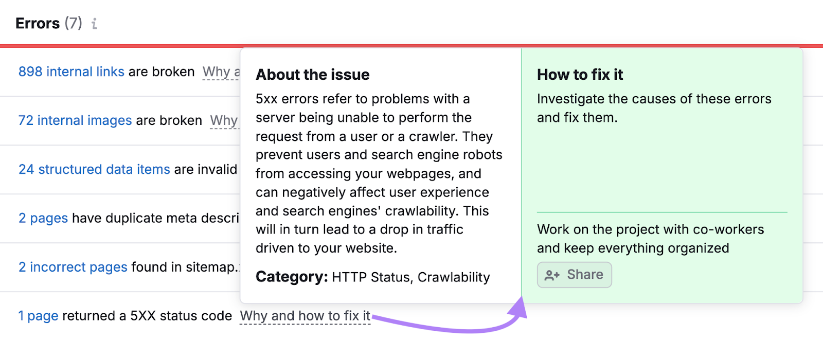 Small Business SEO คืออะไร เหมาะสมกับธุรกิจขนาดเล็กยังไง เริ่มต้นที่ไหน ? 9 The pop up explains more about the problem and steps to fix it.