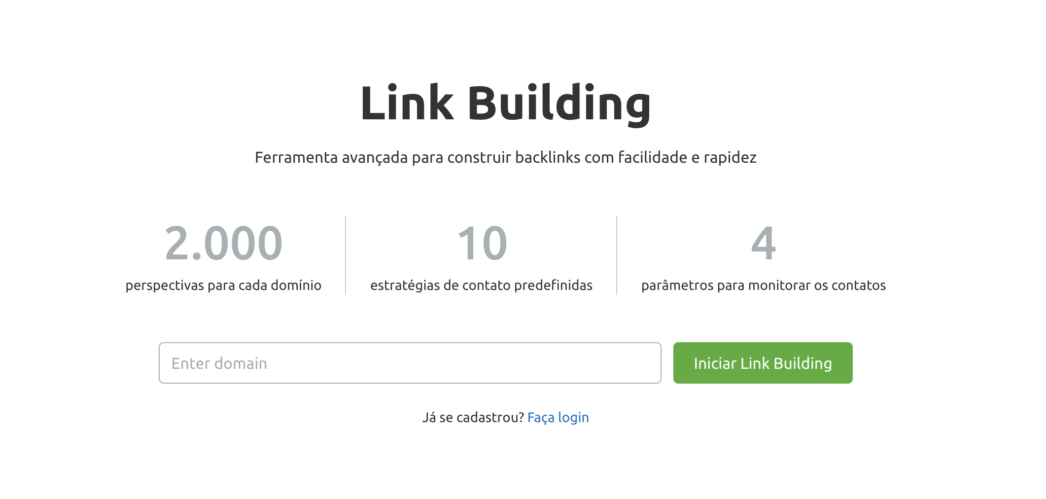 Link Building Tool