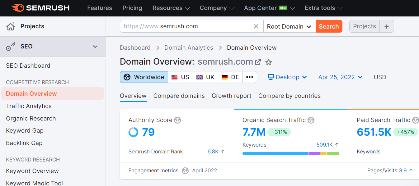 Create metrics around what constitutes quality websites