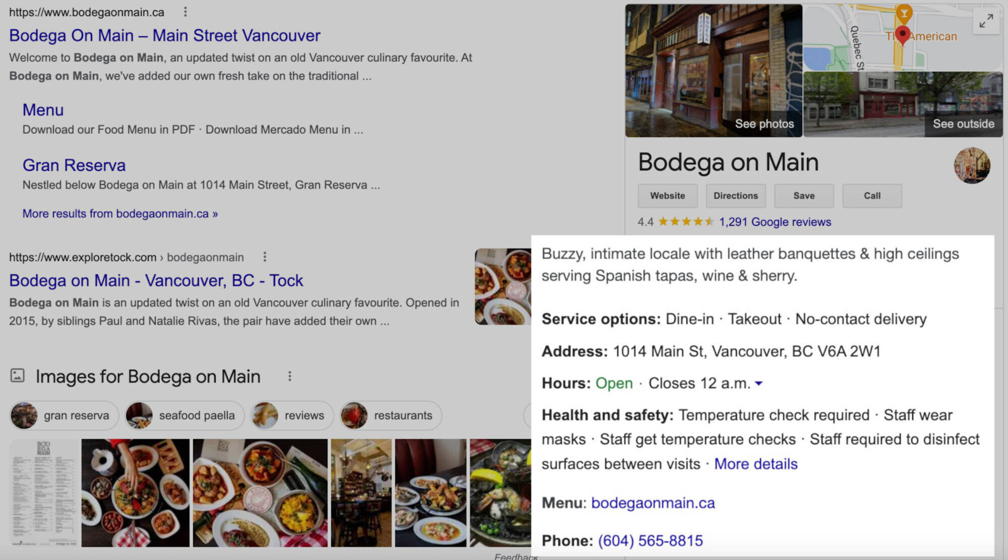local business markup