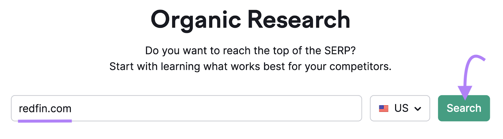 Organic Research tool