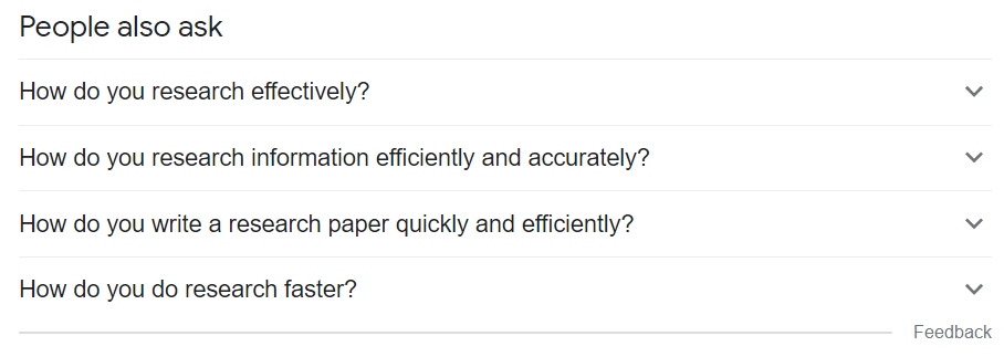 people also ask on google serp