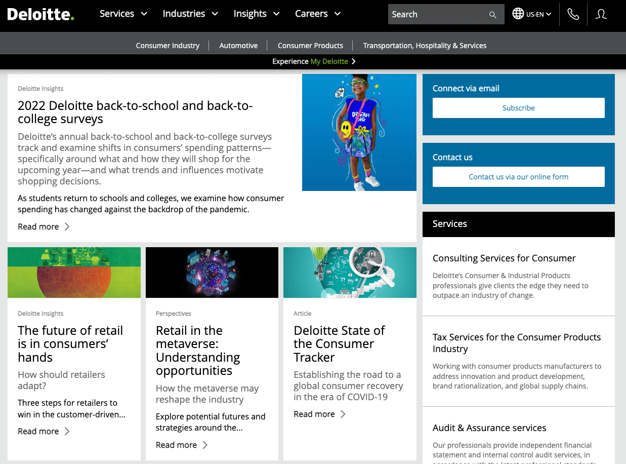 Report di Deloitte sulle tendenze di mercato