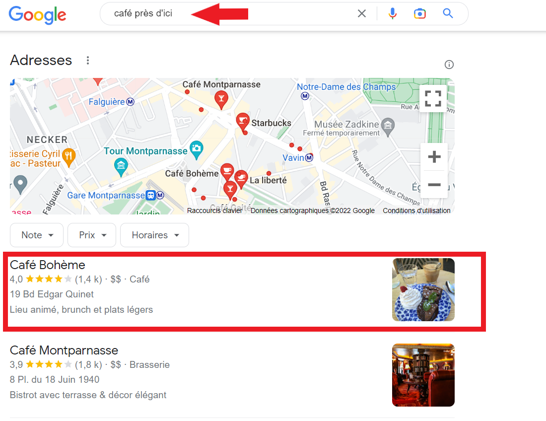 Recherche locale, exemple