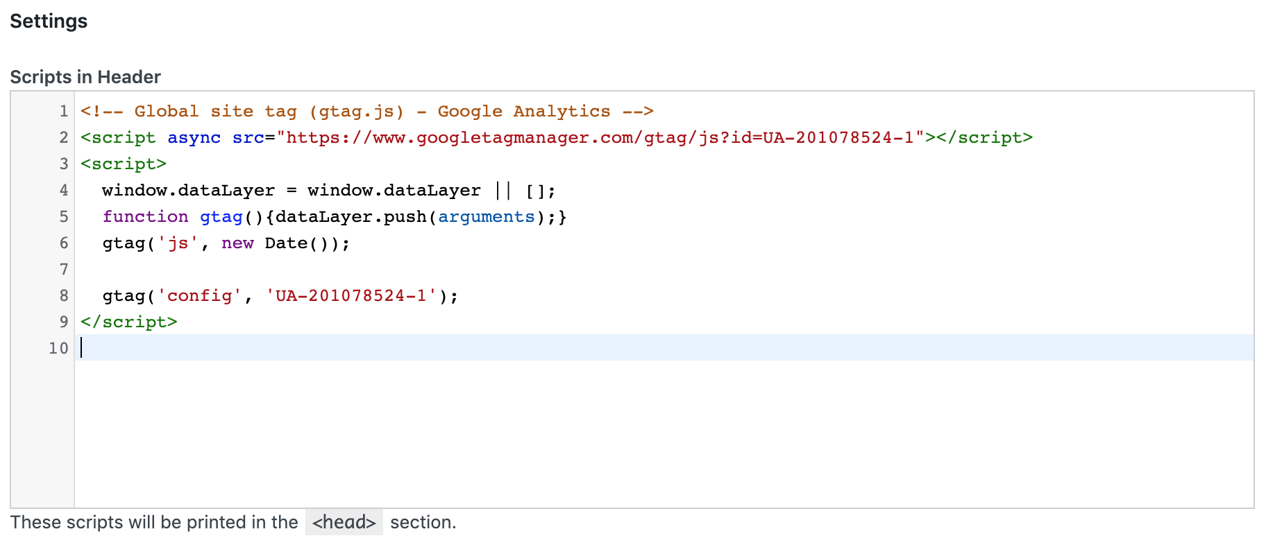 google analytics wordpress