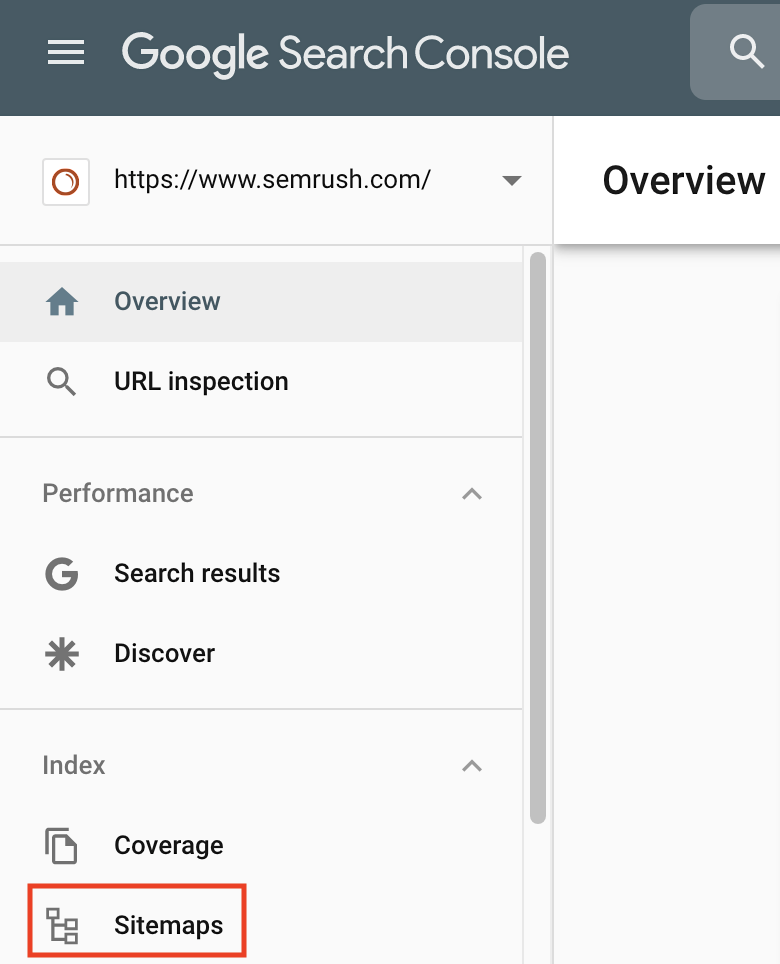 Google Search Console add a sitemap