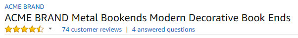 Amazon Title Optimization