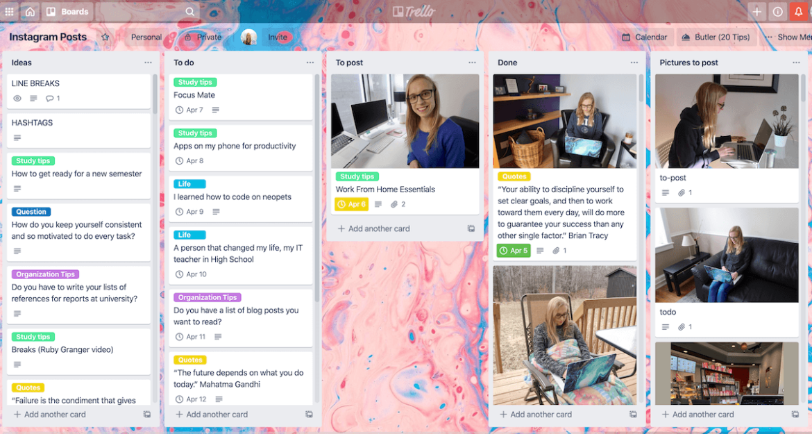 Trello Template Download for SMM  Social media manager, Trello templates,  Social media business