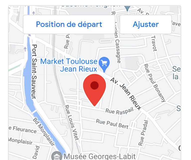 Si Google ne trouve pas l'adresse