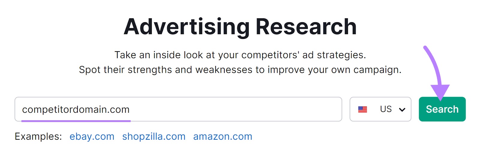 Advertising Research search