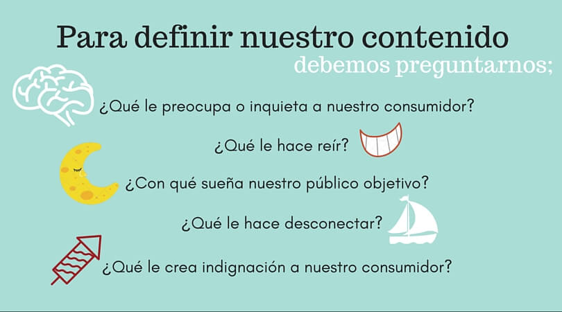 Preguntas para definir nuestro contenido