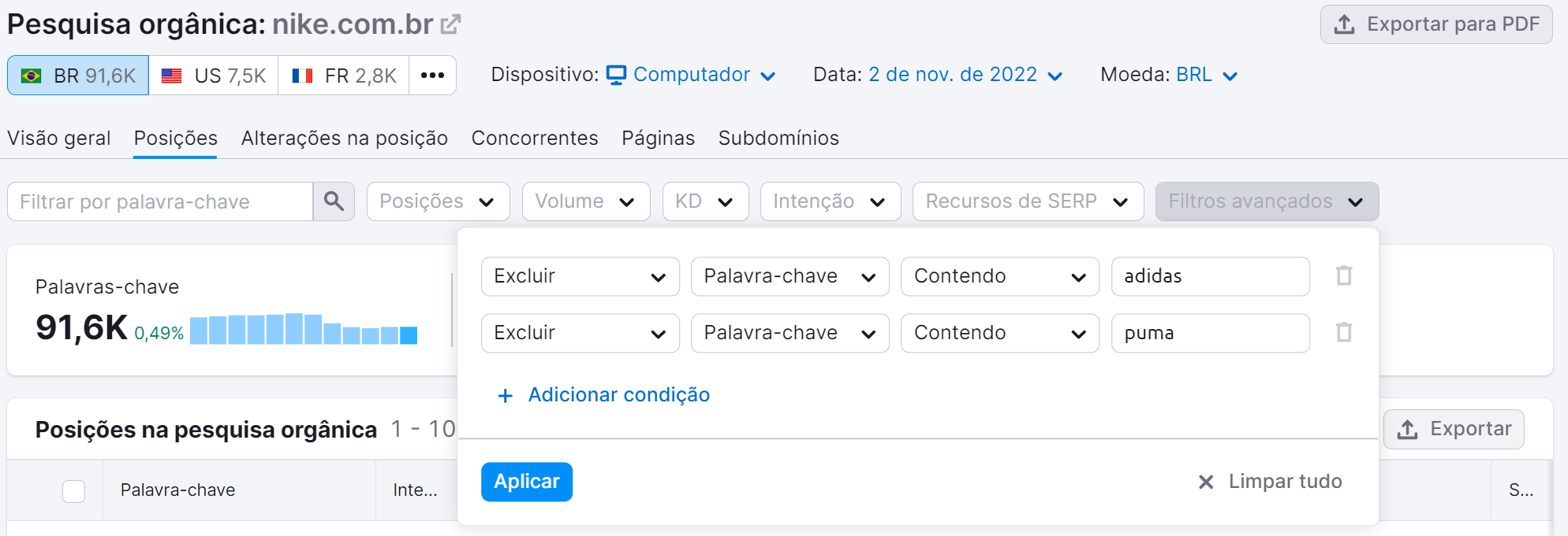 guia para iniciantes com dicas práticas 8 filtros avançados para excluir palavra-chave concorrente