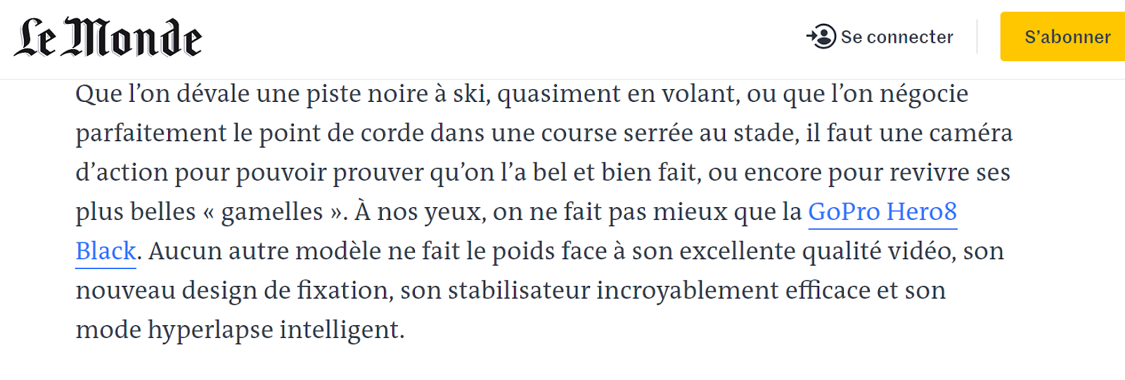 Le Monde article backlinks