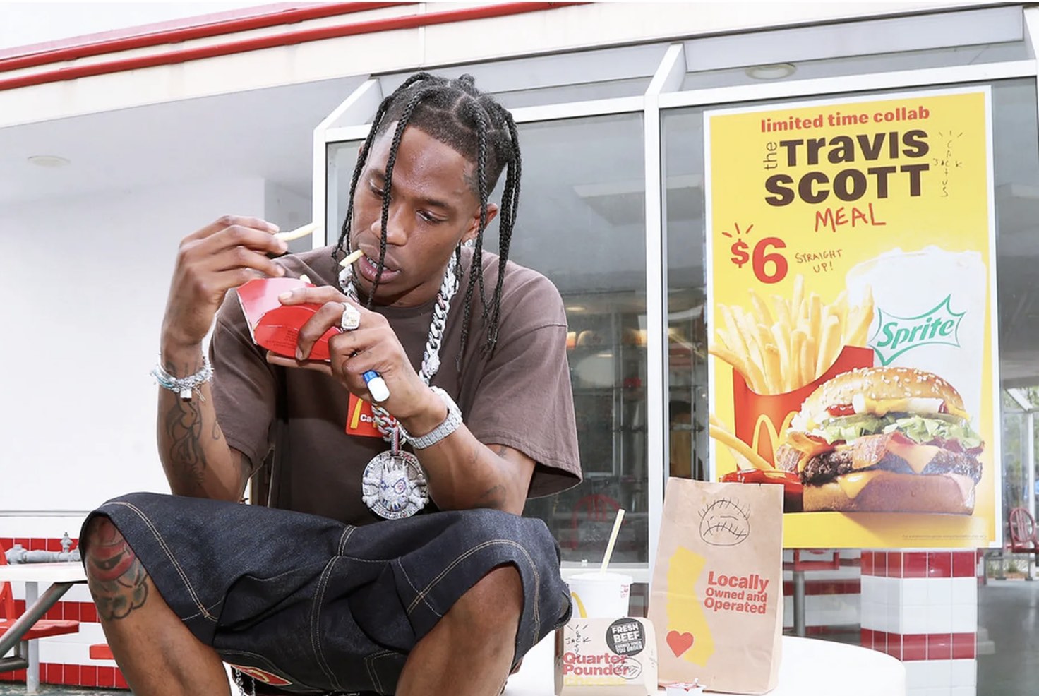 "The Travis Scott Meal" poster