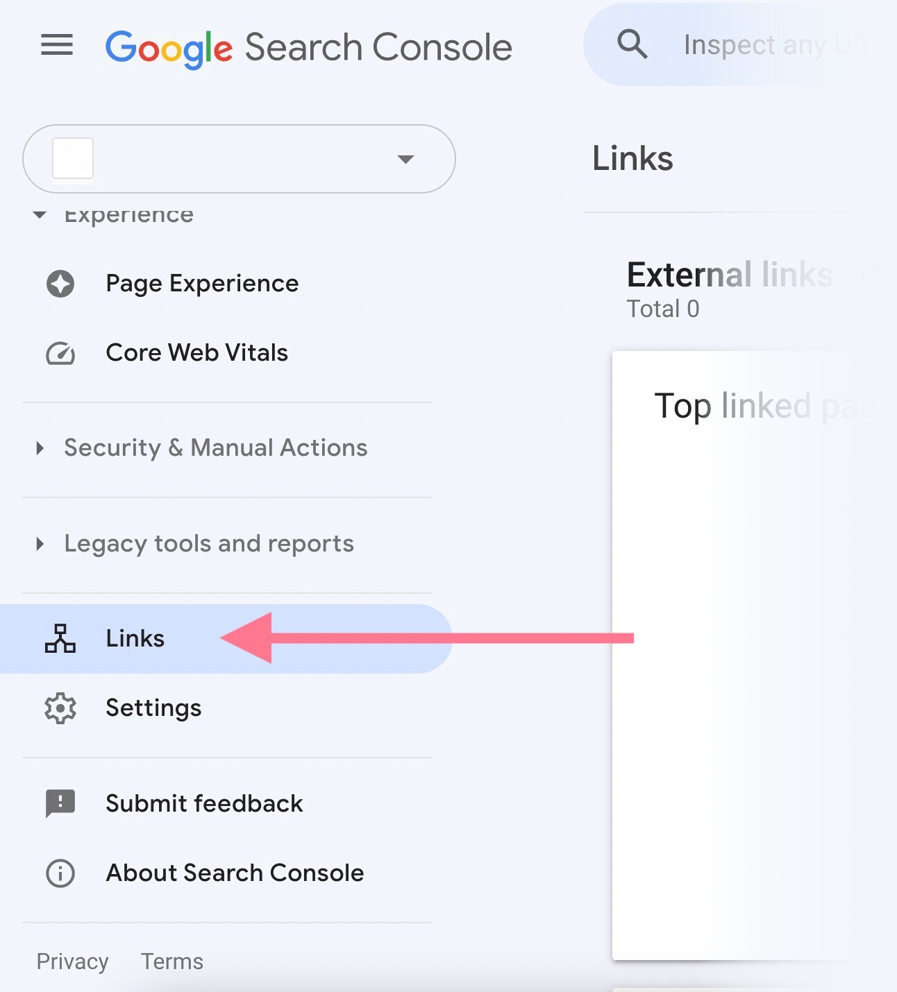 Come controllare i backlink su Google Search Console