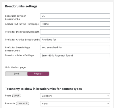 imagem de configuração Yoast SEO